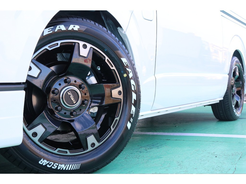 タイヤはグットイヤーナスカータイヤをセットさせて頂きました！