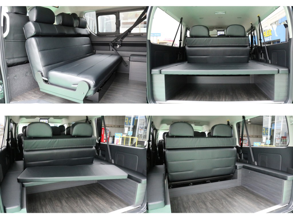 寝れて詰めてのオリジナルアレンジ！現車確認可能となります♪