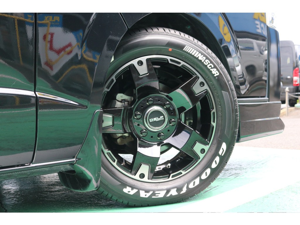 新品DELF03　17インチAW　新品GOODYEARナスカータイヤ　これは嬉しい！！