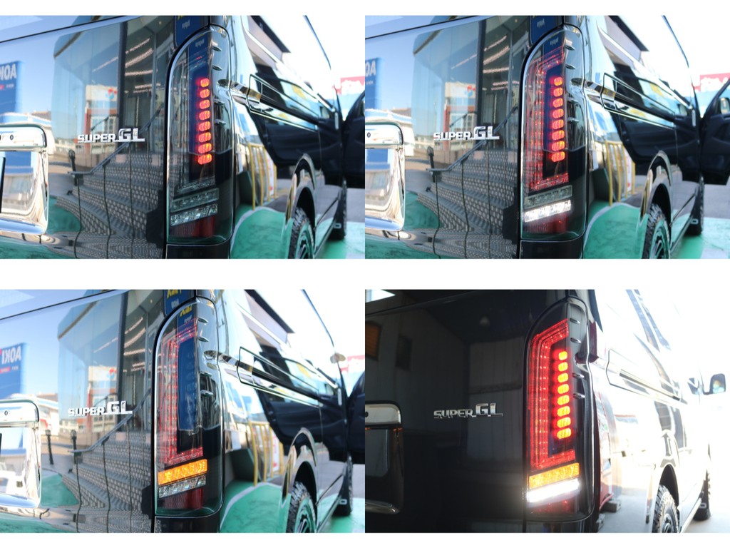 FLEX　PRESTIGE BLACK　LEDテールランプをインストール！