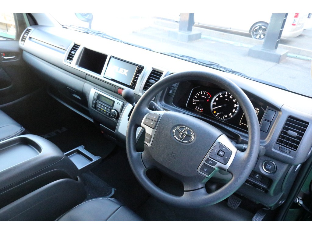 見通しの良い運転席は、運転もしやすい！