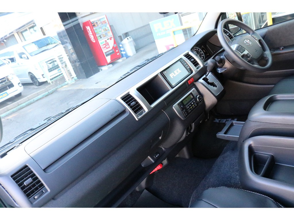 見通しの良い運転席は、運転もしやすい！