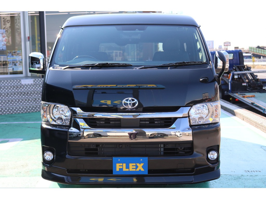FLEXフロントリップスポイラーをインストール！引き締まったフェイスに！