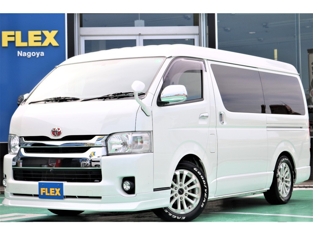 【4型ワイドバンディーゼル2WD】UI製リヤスタビ・ベッドキット・フリップダウンモニター　と嬉しい装備多数あり♪