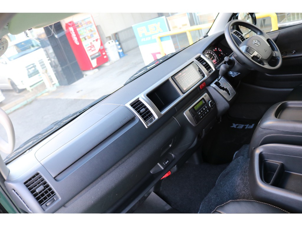 見通しの良い運転席は、運転もしやすい！