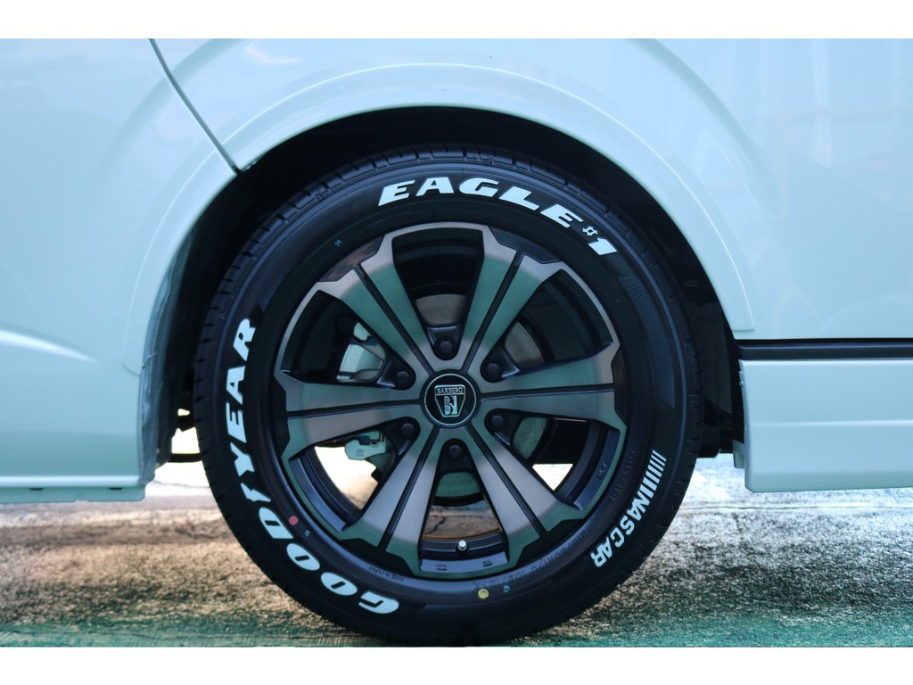 GOODYEARナスカータイヤをインストール！
