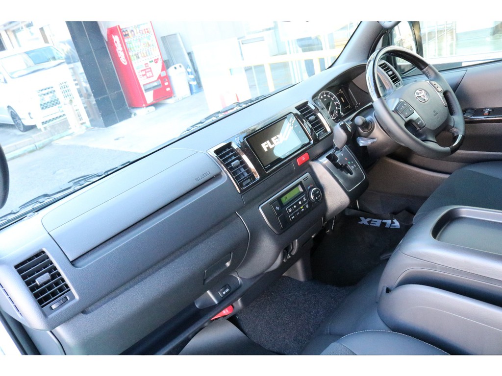 見通しの良い運転席は、運転もしやすい！