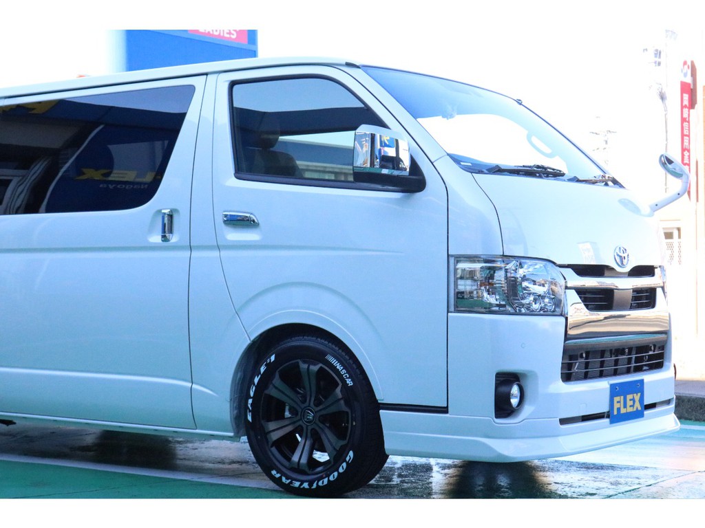 FLEXオリジナルフロントリップスポイラーを装着済み！