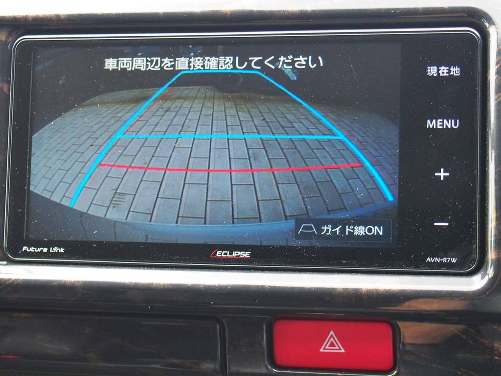 バックカメラナビ連動加工済み！