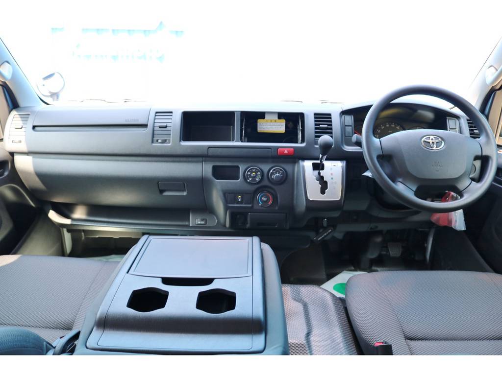 未登録新車　ハイエースＶ　ＤＸ　ＧＬパッケージ　スーパーロングハイルーフ　３０００ＤＴ　１ナンバー６人乗り登録（普通免許で運転ＯＫ！）