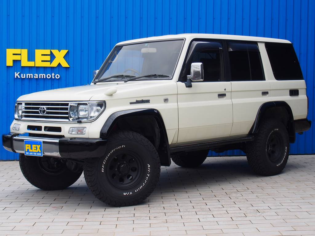 大人気の☆78プラド☆入庫致しました！！3000ｃｃ　ディーゼルターボ　ホワイトオールペイント済み！！