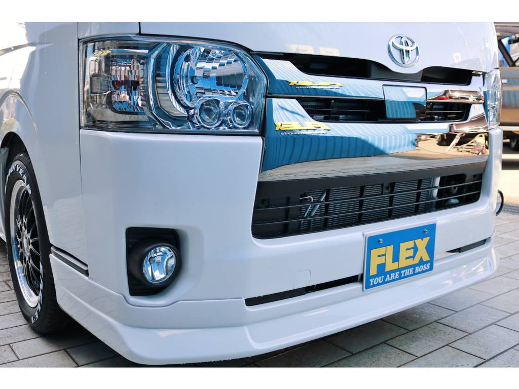 FLEXオリジナル　フロントリップスポイラー！