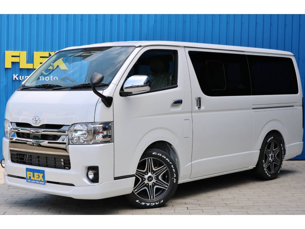 未登録新車☆ダークプライムベッドキットカスタム☆ＴＳＳ付き！新型車をベースに使い勝手の良いＦＬＥＸオリジナルベッドキットを投入しました！！