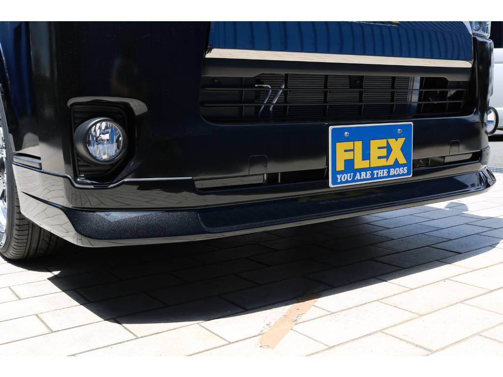ＦＬＥＸオリジナル　フロントリップスポイラー！