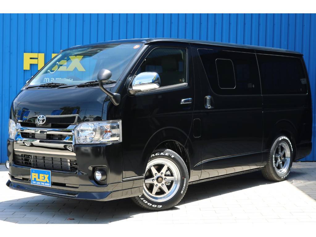 ＴＳＳ付き未登録新車☆ダークプライムベッドキットカスタムパッケージ☆ガソリン車をベースに使い勝手の良いＦＬＥＸオリジナルベッドキットを投入しました！