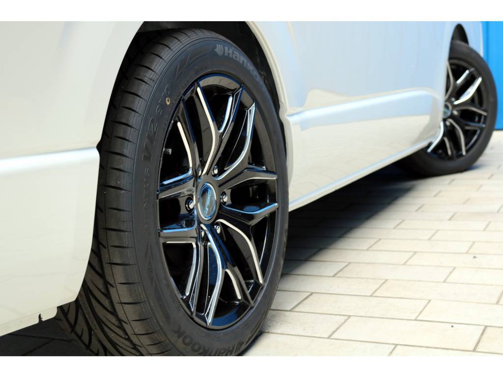 ローダウン施工済み！前後薄型バンプストップランプ！車高公認取得致しますので、車検も安心です♪