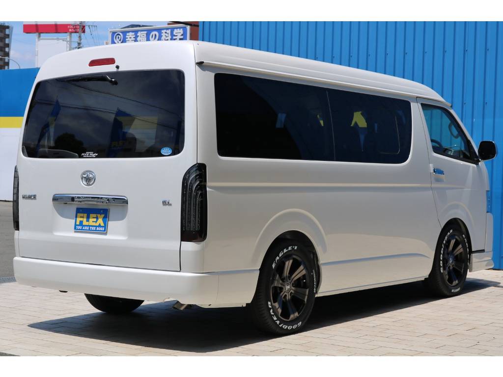 人気のパールホワイト！他のボディーカラーでも制作可能です！