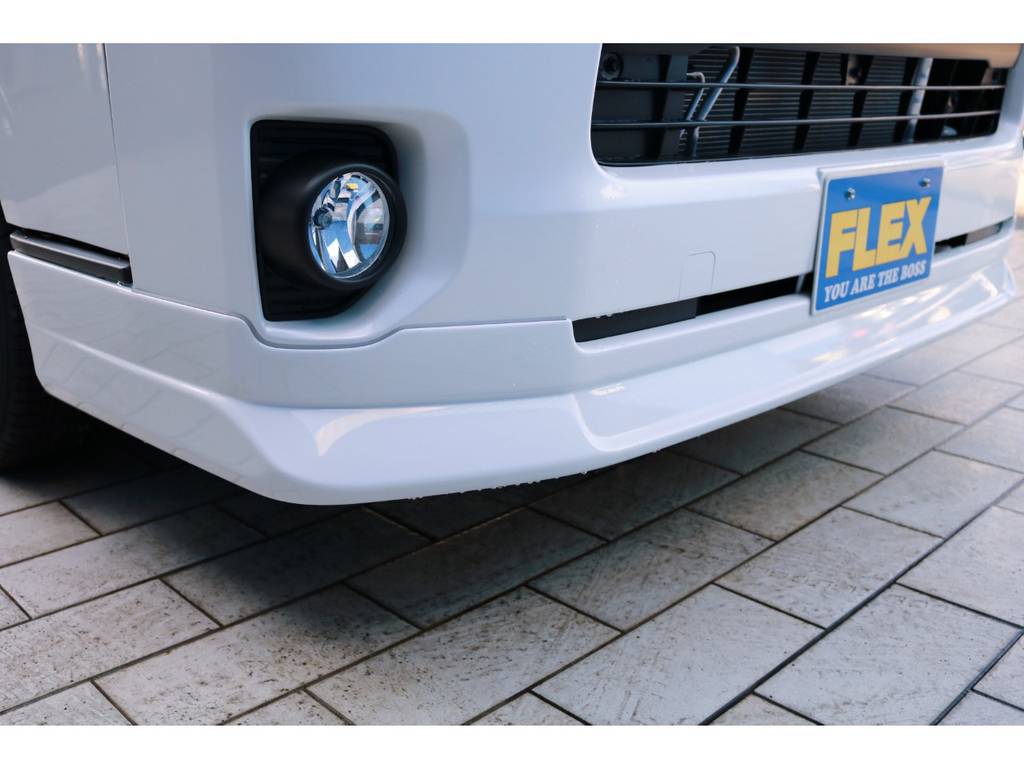 ＦＬＥＸオリジナル　フロントリップスポイラー！