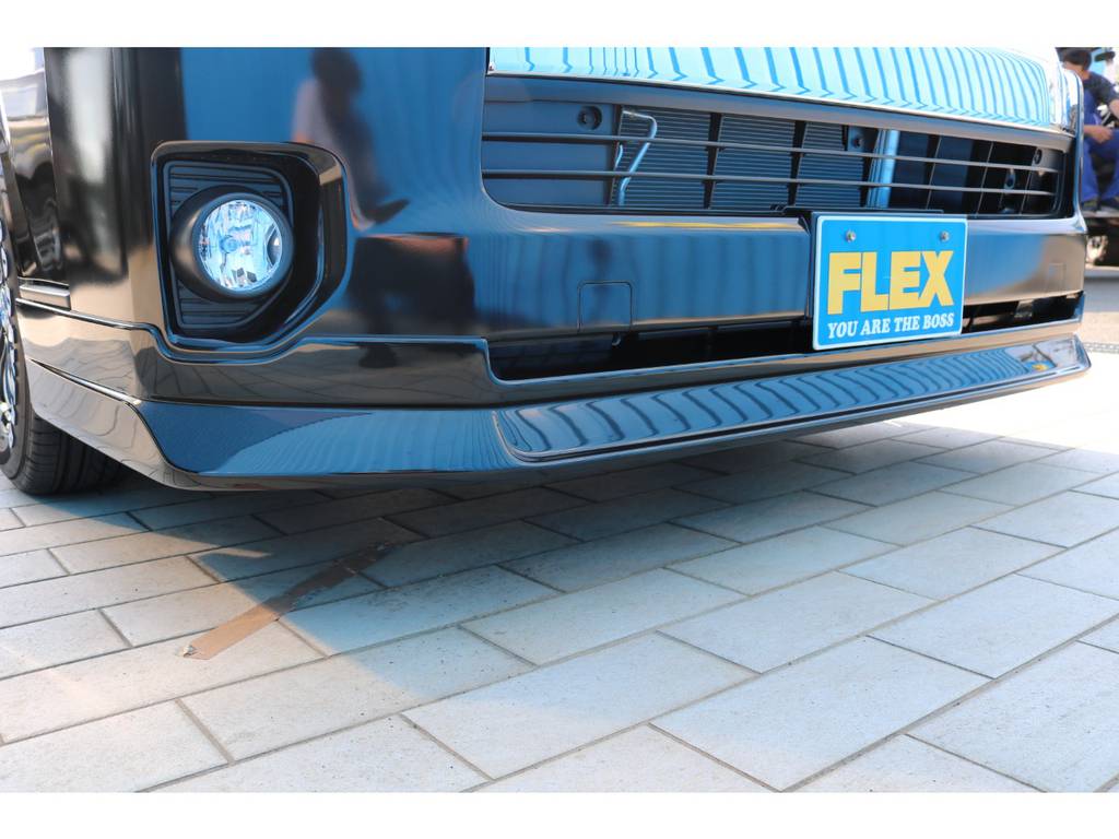 ＦＬＥＸオリジナル　フロントリップスポイラー！