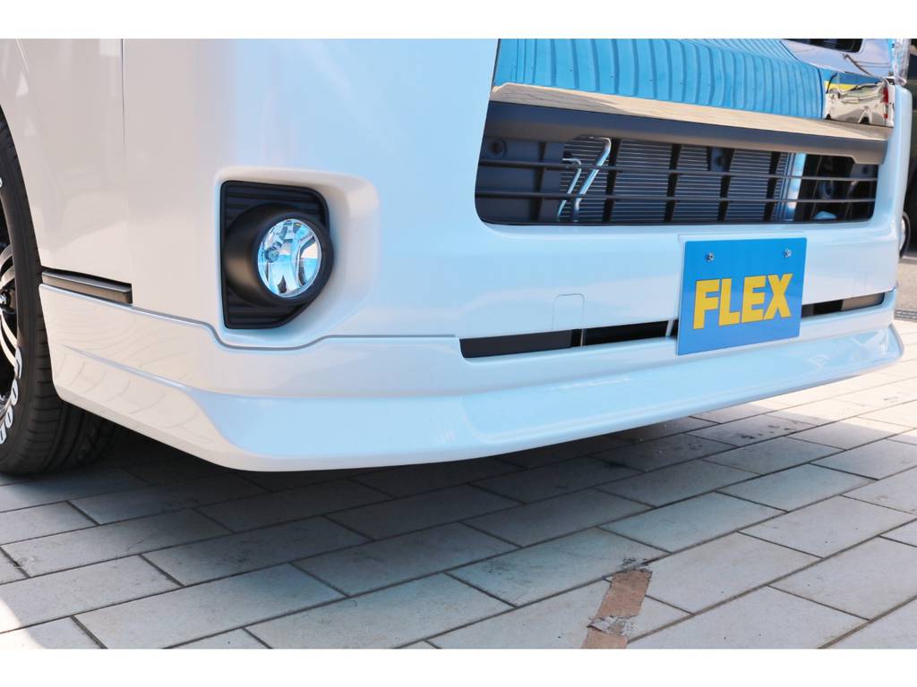 ＦＬＥＸオリジナル　フロントリップスポイラー！