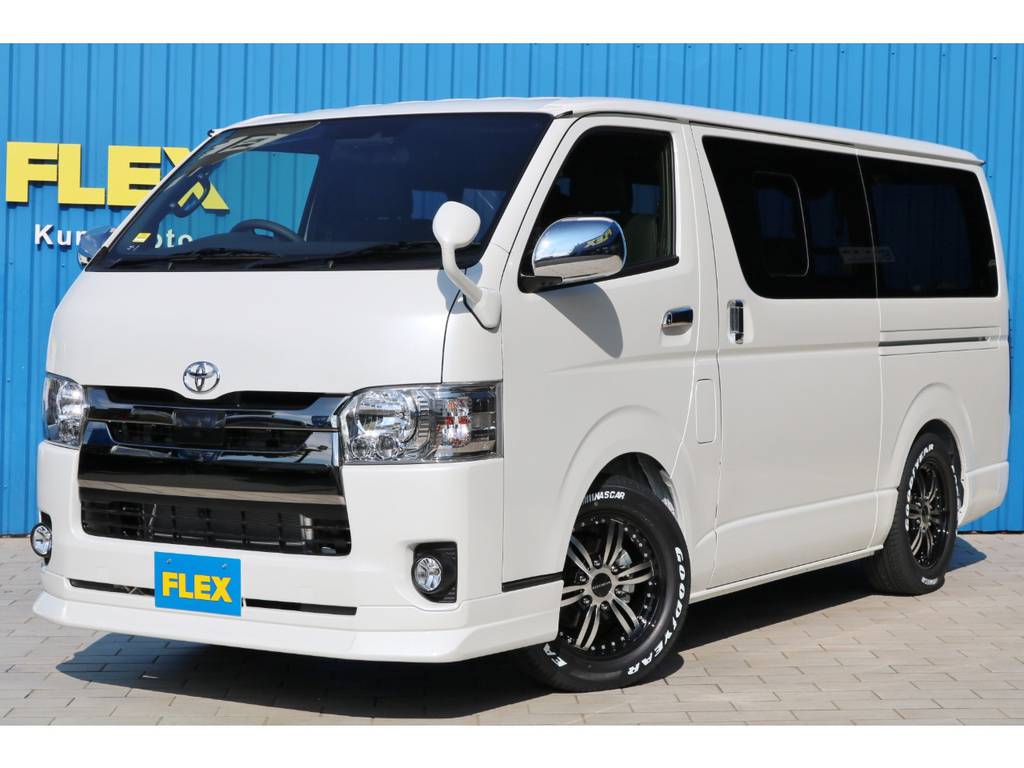 未登録新車☆特別仕様車ダークプライムⅡ☆ガソリン車をベースに使い勝手の良いＦＬＥＸオリジナルベッドキットを投入しました！