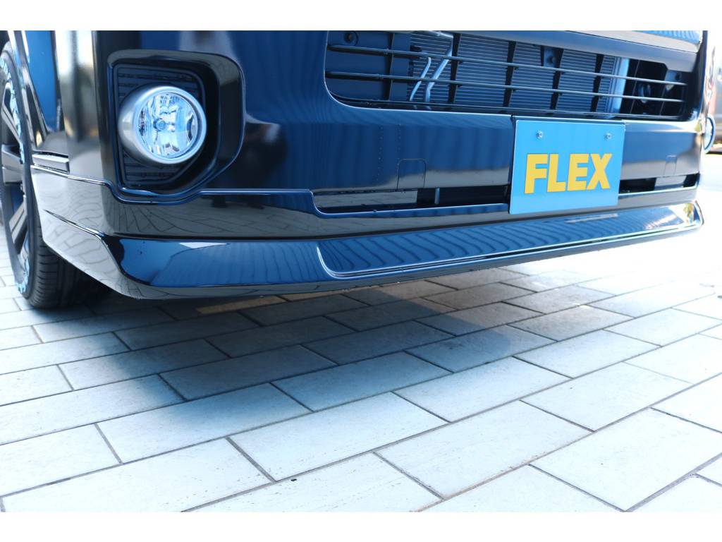 ＦＬＥＸオリジナル　フロントリップスポイラー！