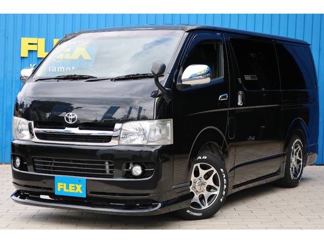 格安カスタム済みのディーゼル車が入庫致しました！☆モデリスタフルエアロ＆ベッドキット☆内装は新品のシートカバーでリフレッシュしました！