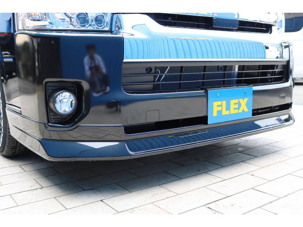 ＦＬＥＸオリジナル　フロントリップスポイラー！