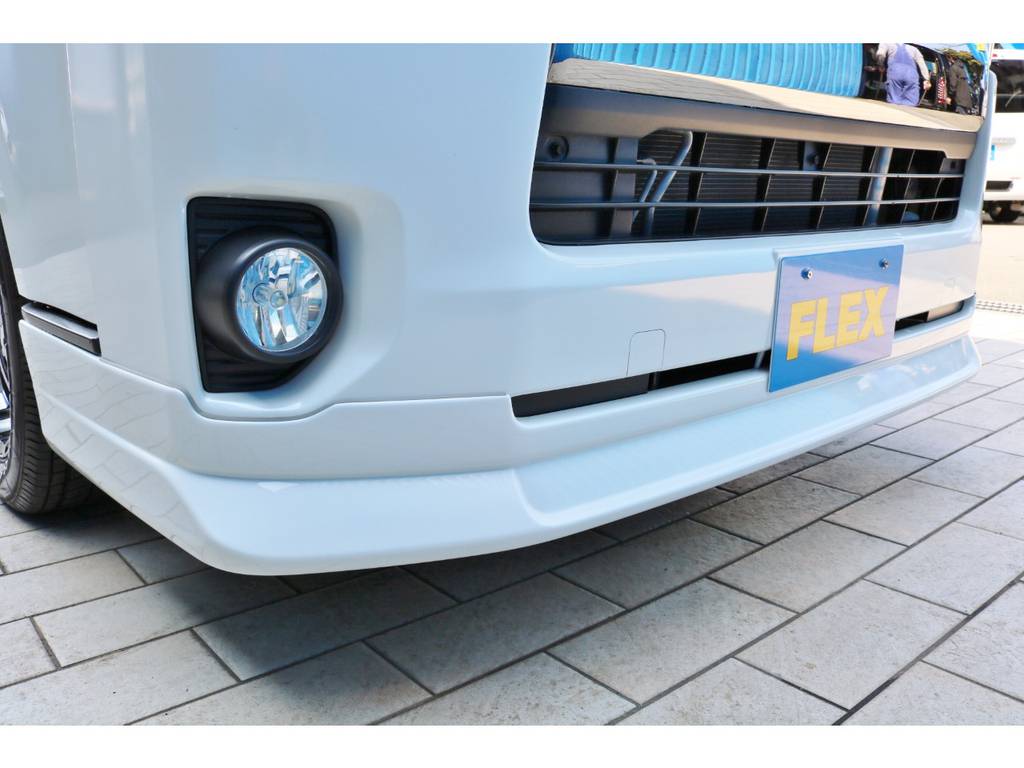 新品　ＦＬＥＸフロントリップスポイラー