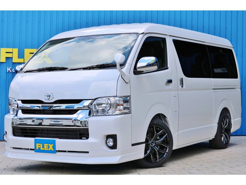 未登録新車☆ＦＬＥＸオリジナル　シートアレンジＶｅｒ２☆入庫致しました！熊本店オリジナル　トリプルナビパッケージも組み込み、豪華装備の１台です♪