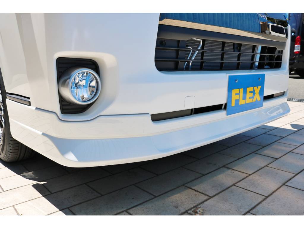 ＦＬＥＸオリジナル　フロントリップスポイラー！
