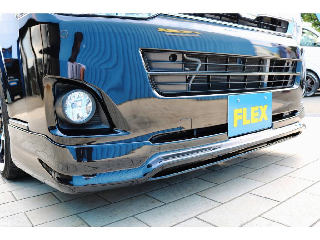ＦＬＥＸオリジナル　フロントリップスポイラー！