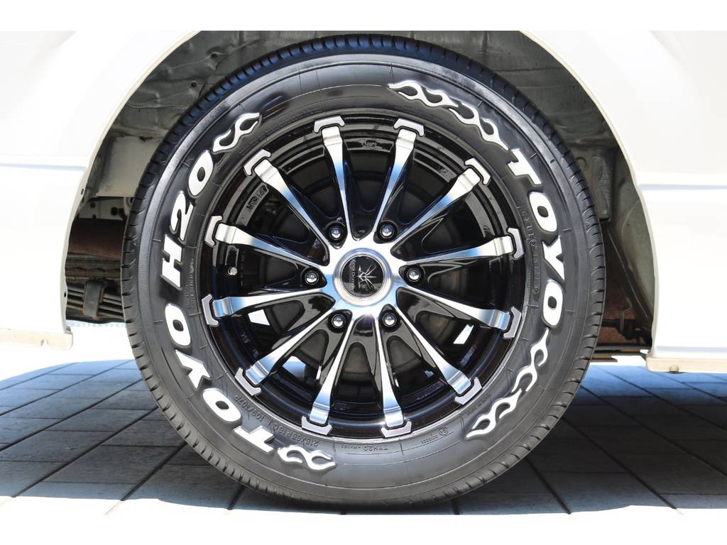 ブラックダイヤモンド１６インチアルミホイール＆ＴＯＹＯ　Ｈ20タイヤ