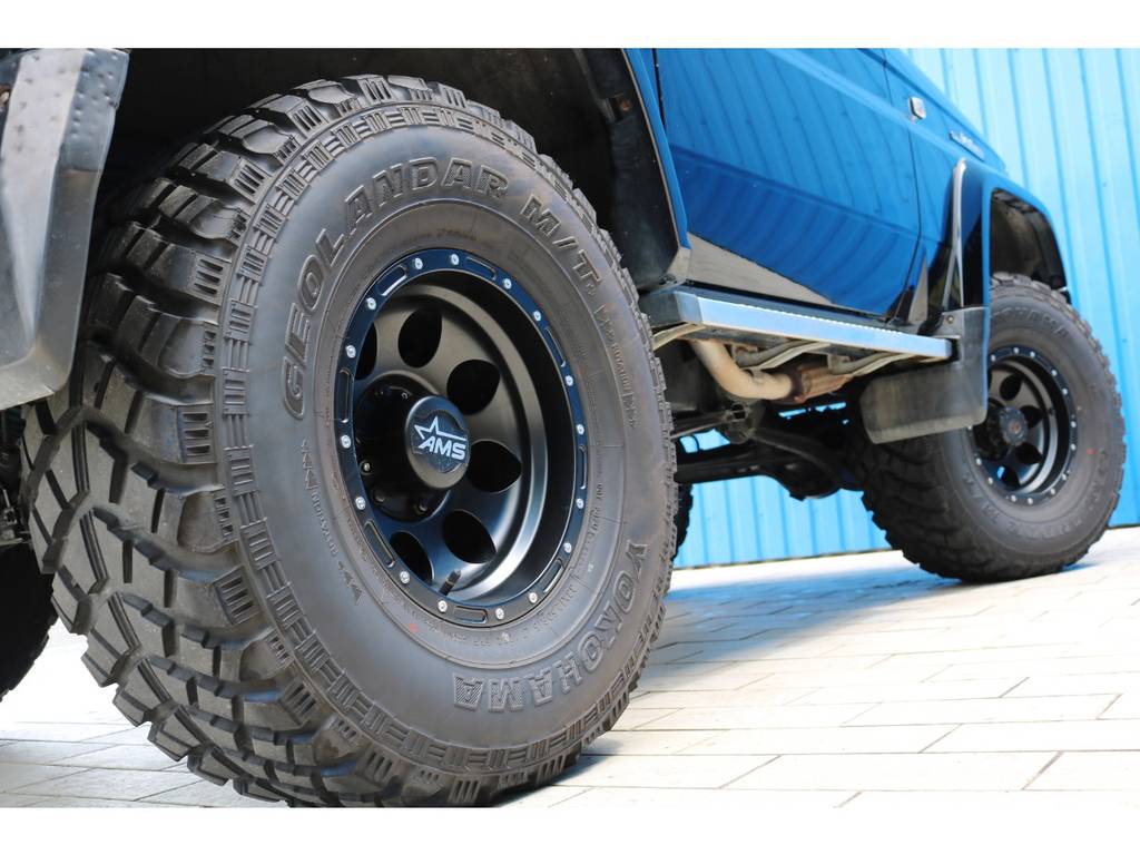 ＡＭＳアルミホイール＆ＹＯＫＯＨＡＭＡジオランダーＭＴ