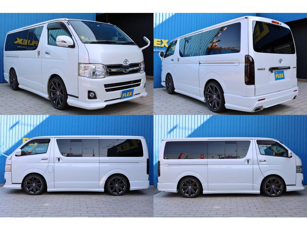 ＬＤＪフルエアロを纏った見逃せない１台となっておりますのでこんな車両をお探しだった方は熊本店までお急ぎご連絡下さい！