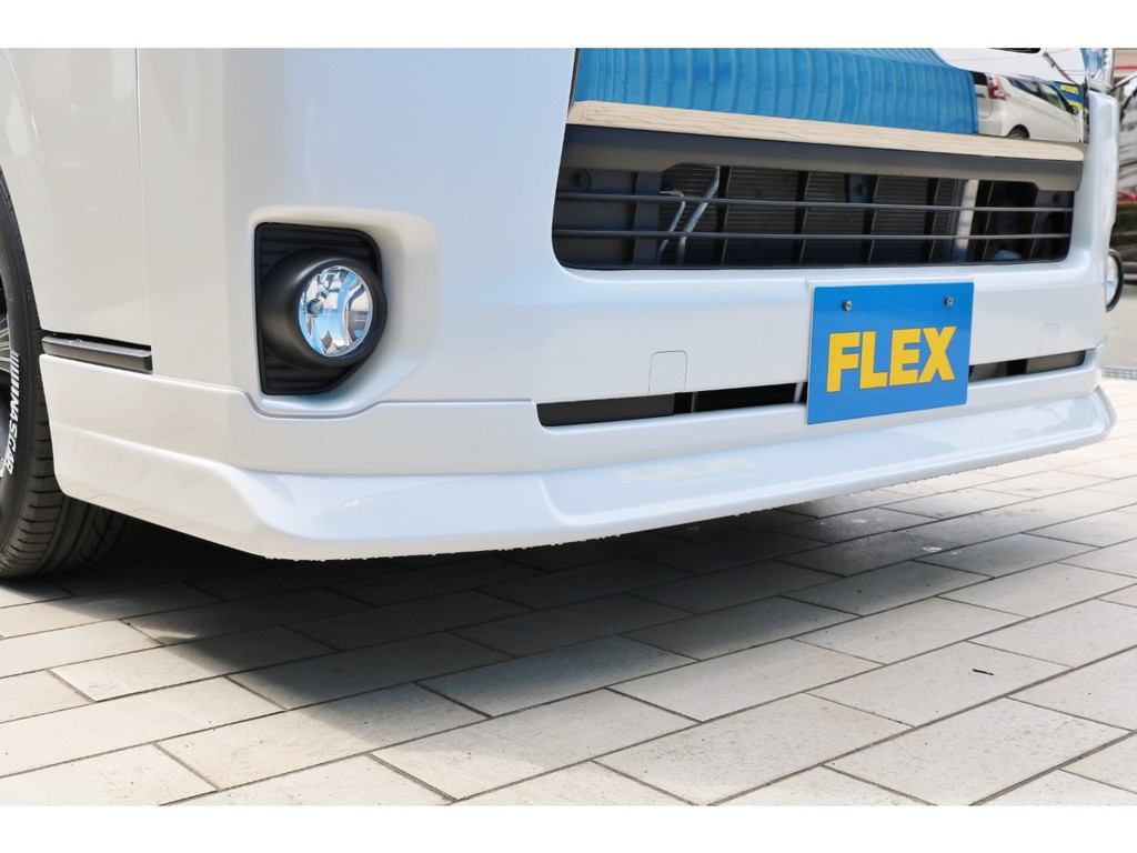 新品のＦＬＥＸオリジナルフロントリップスポイラー！