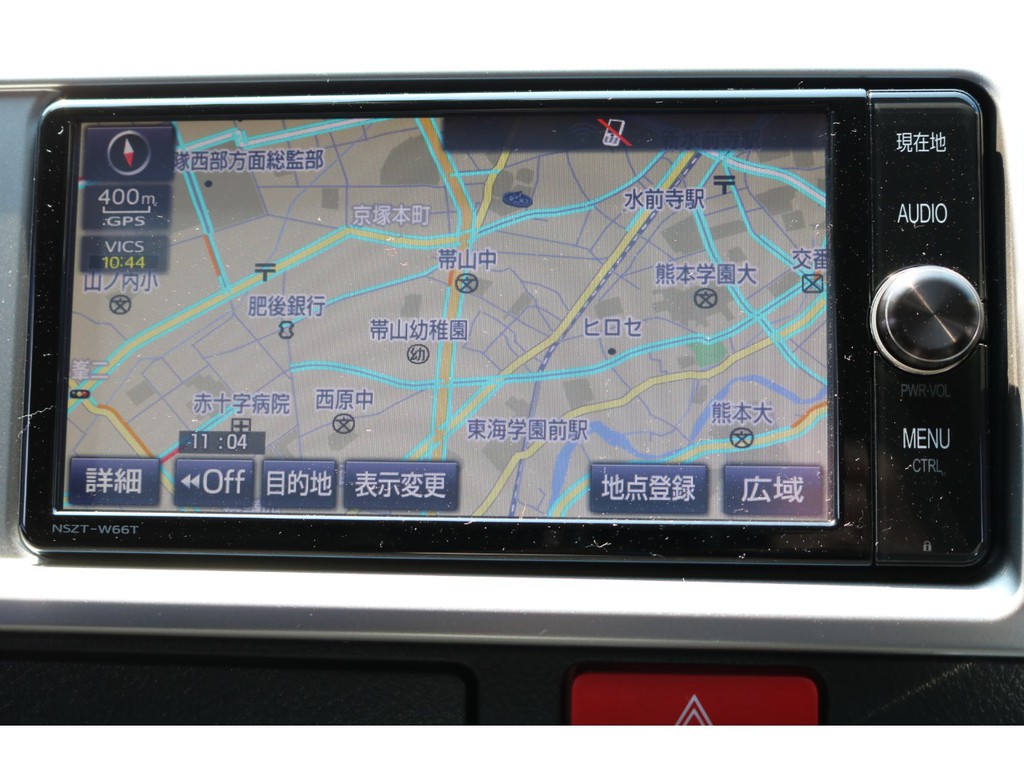 トヨタ純正のフルセグＳＤナビ付き！