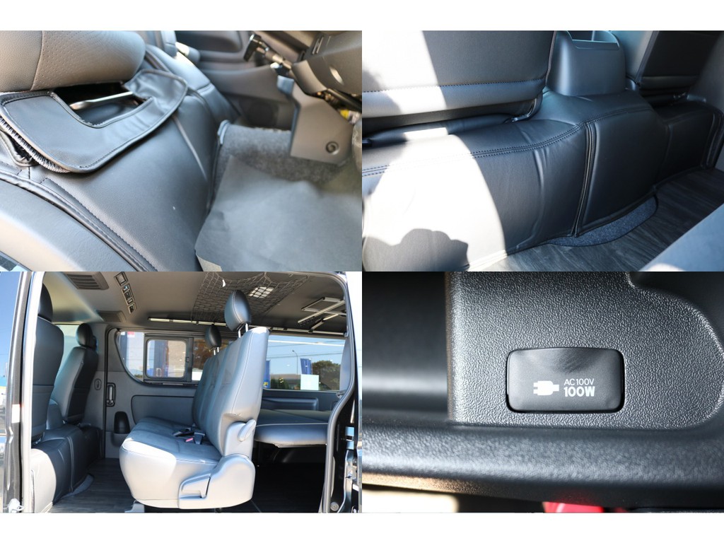 ユーアイエンジンルームカバーを前後に装着！水にも強い仕様となっております！新車時オプションの１００Ｖ電源は欠かせませんね♪