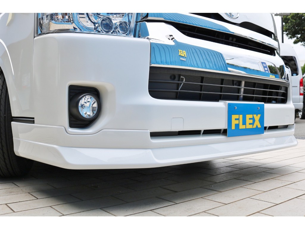 ＦＬＥＸオリジナル　Ｄｅｌｆｉｎｏｌｉｎｅ　フロントリップスポイラー♪