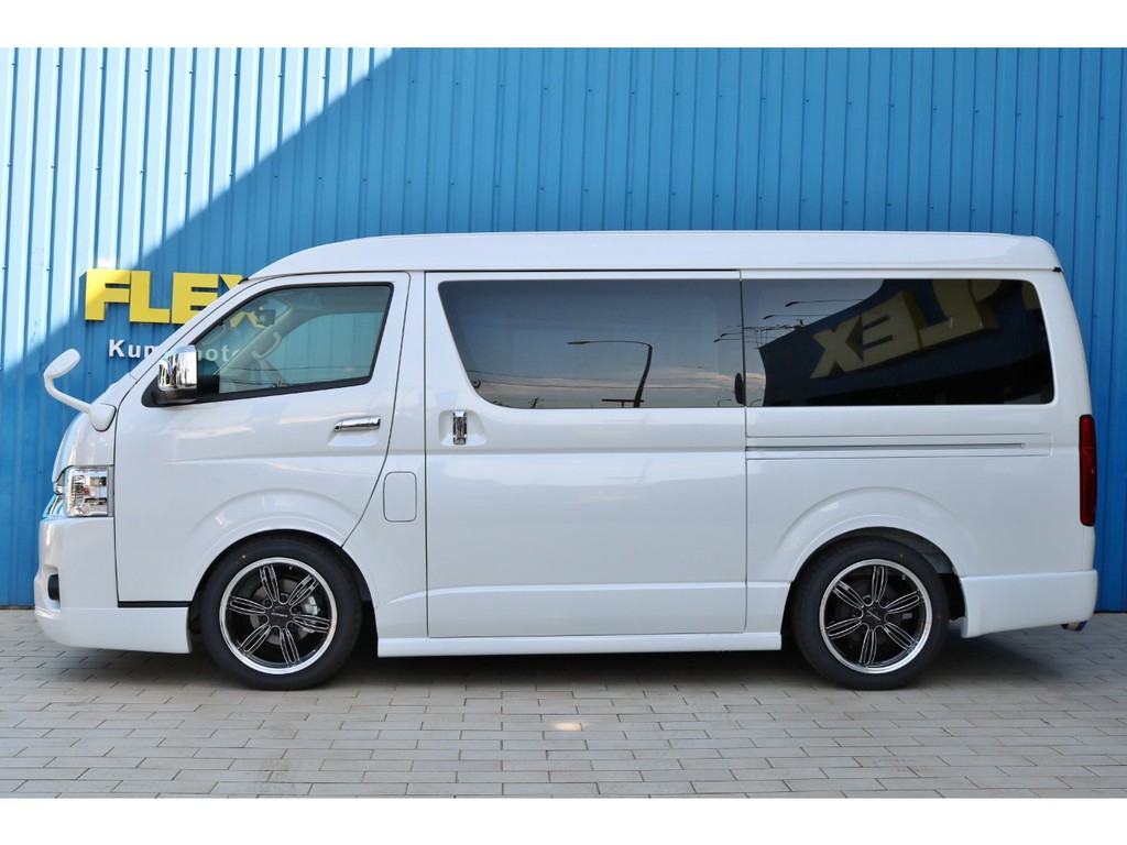 見た目と実用性を兼ね備えた１，５インチローダウン！車高公認取得致します！