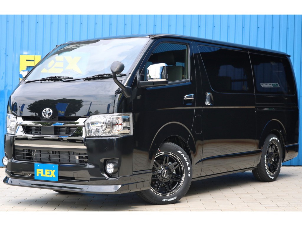 【一部改良後新型】パノラミックビューモニター付き！　未登録新車☆特別仕様車　ダークプライムⅡ　ディーゼル☆両側パワースライドドア付き車両入庫致しました！ＦＬＥＸベッドキット＆カスタムパッケージ！
