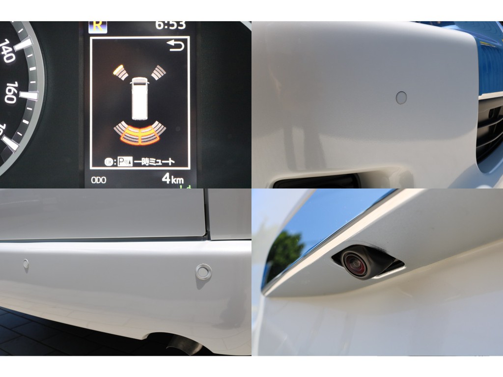 ミリ波レーダーやインテリジェントクリアランスソナーで衝突被害の軽減機能が備わりました！