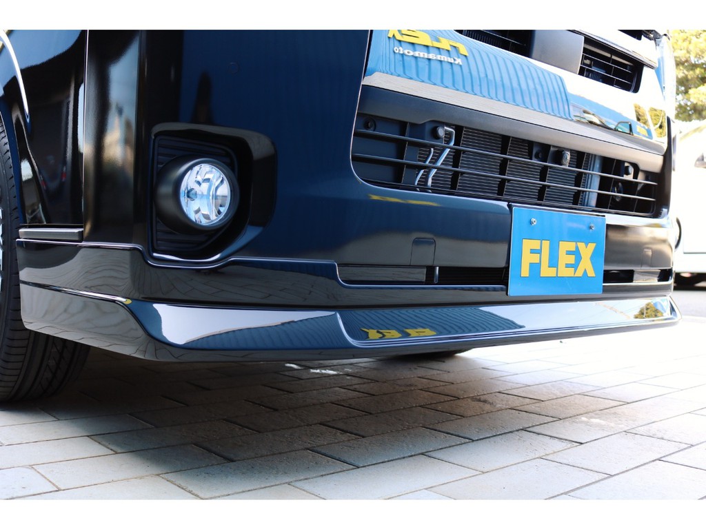 ＦＬＥＸオリジナルデルフィーノラインフロントリップスポイラー！