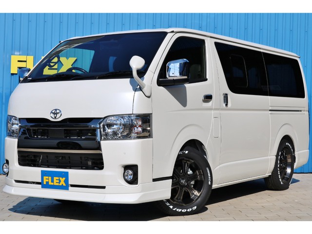 未登録新車☆特別仕様車　ダークプライムⅡ　ディーゼル　小窓付き☆入庫致しました！ＦＬＥＸベッドキットカスタムパッケージ！パノラミックビューモニター付き！