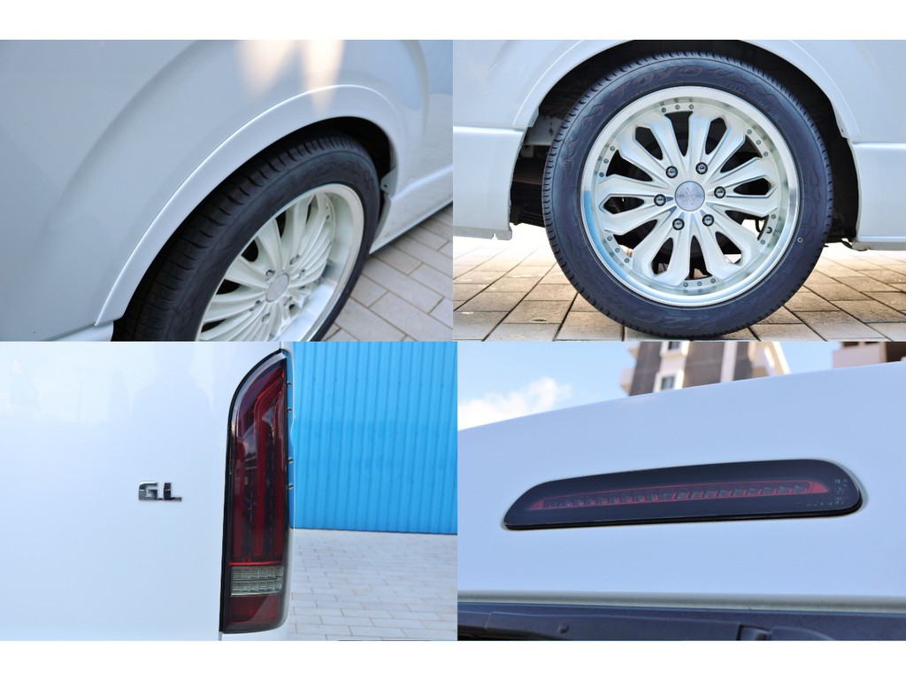 新品ＦＬＥＸオーバーフェンダー・新品ＦＬＥＸアルティメットＬＥＤテールランプ・新品ＦＬＥＸアルティメットハイマウントストップランプ！新品のＦＬＥＸオリジナルパーツを取付ました！