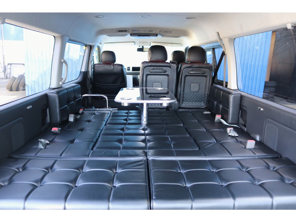 ベッドモード！大人でも楽に横になれます！