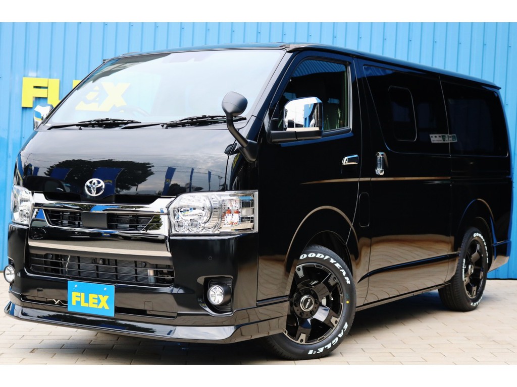 未登録新車☆特別仕様車　ダークプライムⅡ　ディーゼル　小窓き☆入庫致しました！ＦＬＥＸライトカスタムパッケージ！パノラミックビューモニター付き！