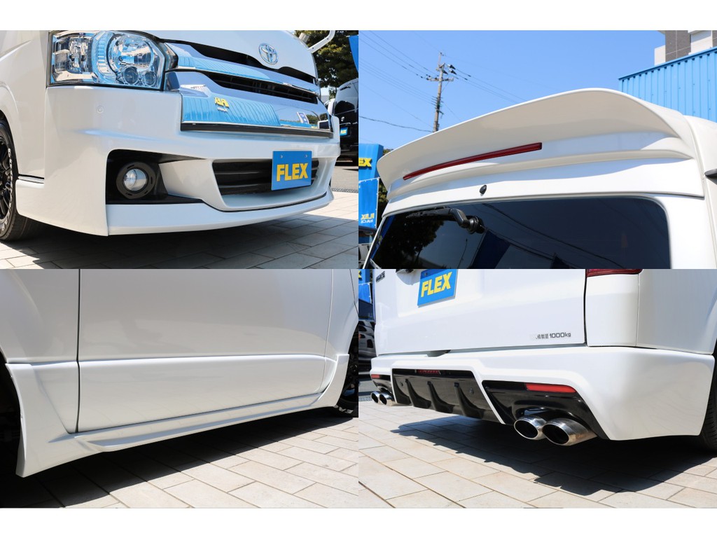 ４型フェイスチェンジにダイナスティフルエアロのカスタム！
