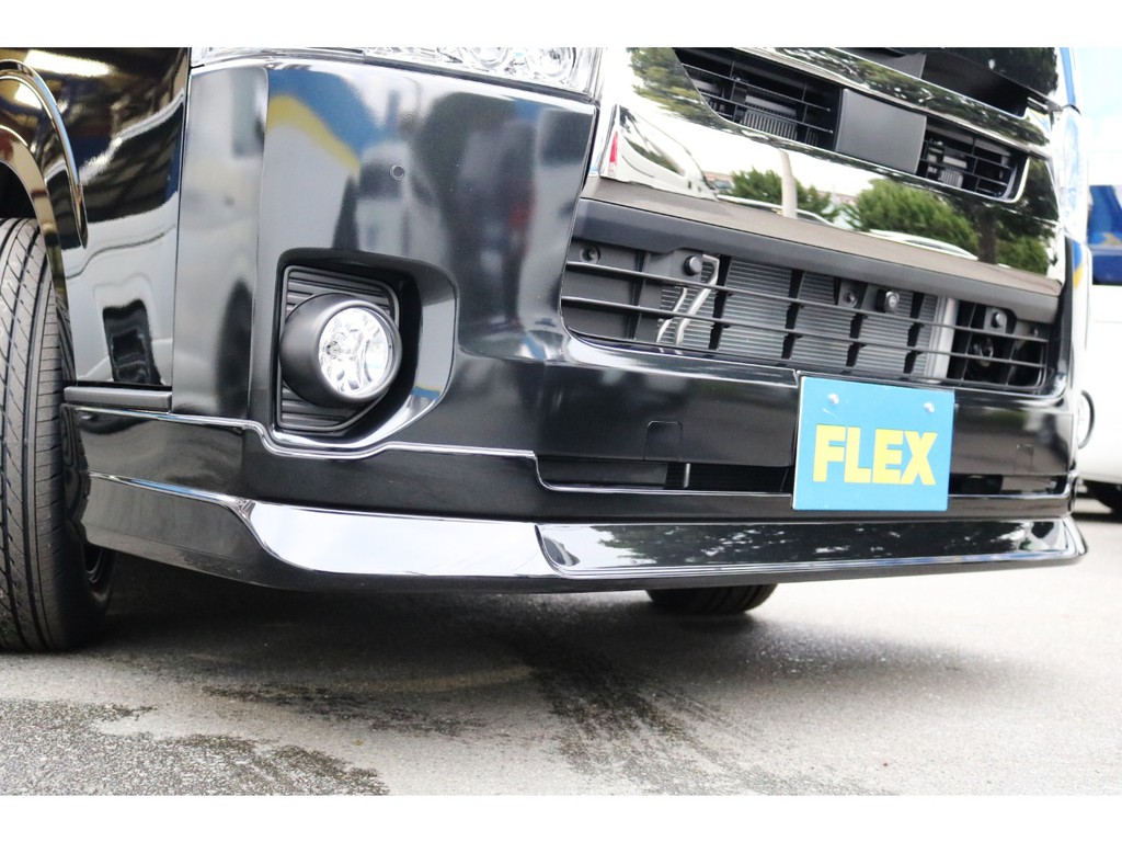 ＦＬＥＸオリジナルデルフィーノラインフロントリップスポイラー！