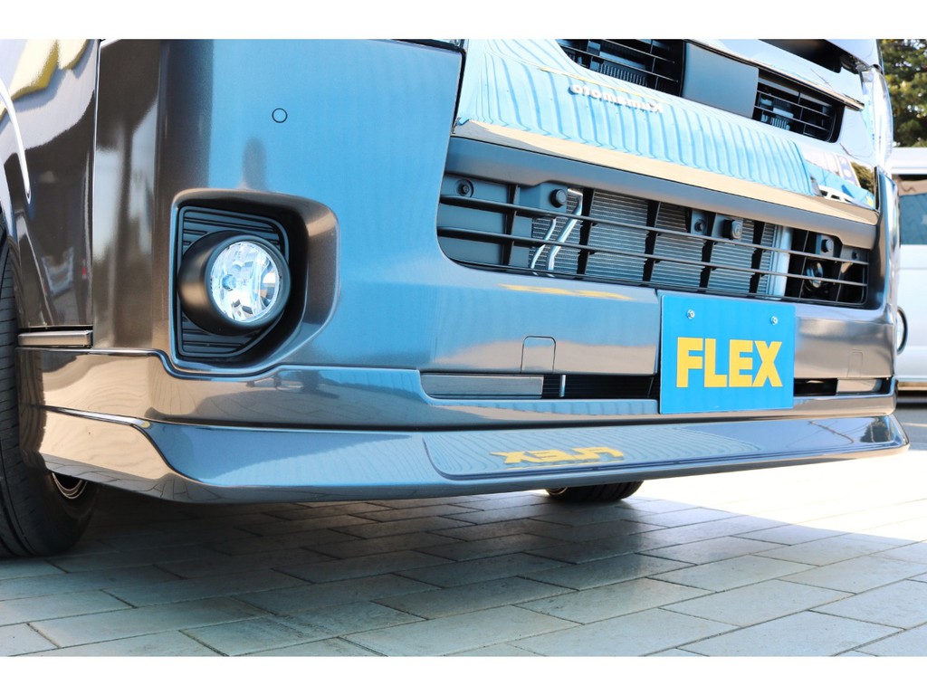 ＦＬＥＸオリジナルデルフィーノラインフロントリップスポイラー！
